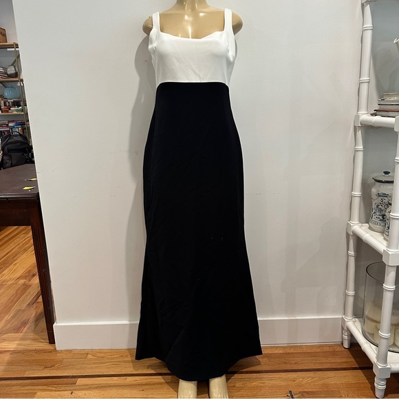 Badgley Mischka Dresses & Skirts - Vintage Badgley Mischka Formal Dress Sz 12 Column Mermaid Color Block
